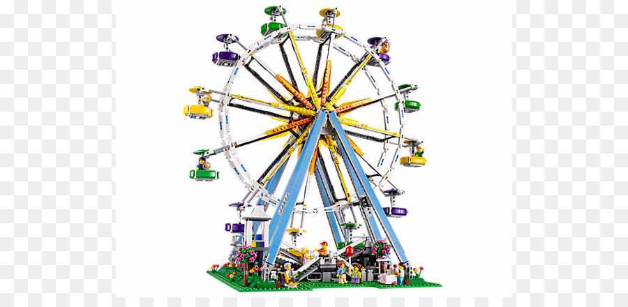 Rueda De La Fortuna，Lego 10247 Creador Ferris Wheel PNG