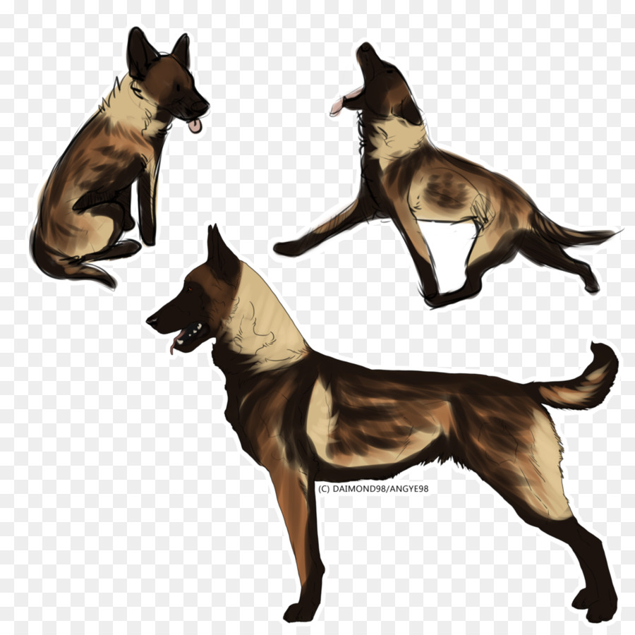 Pastores Alemanes，Perros PNG