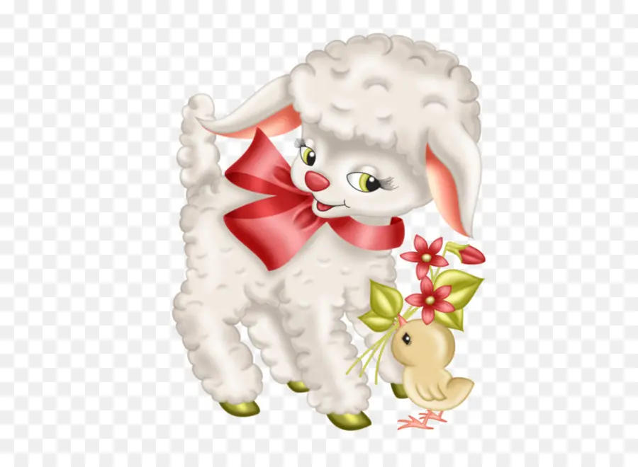 Conejito De Pascua，Gute Ovejas PNG