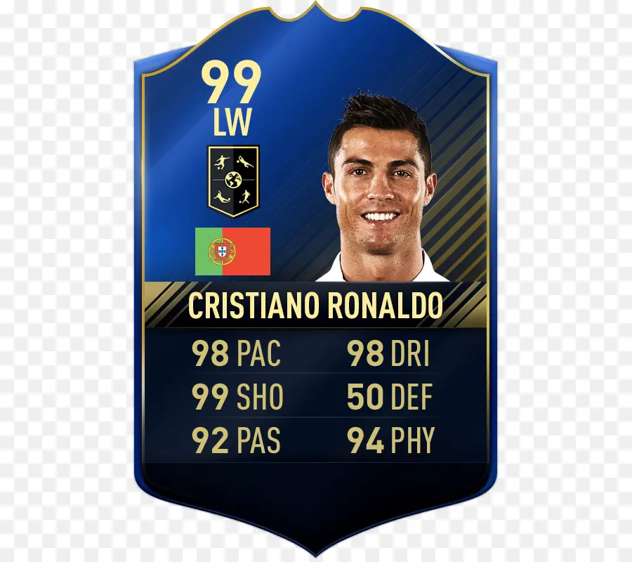 Cristiano Ronaldo，17 De La Fifa PNG