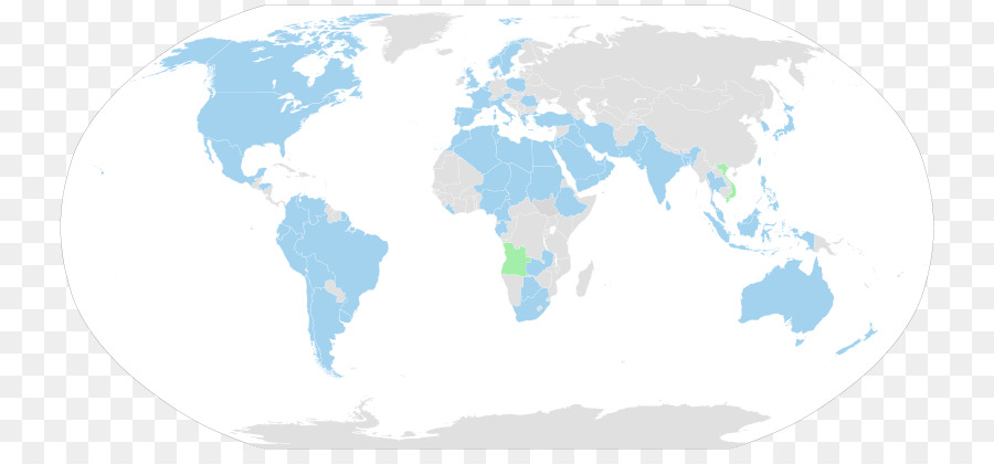 Mapa Mundial，Países PNG