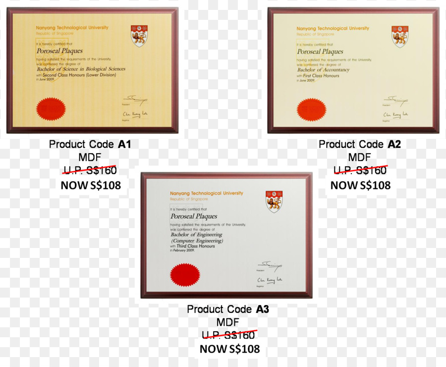 Universidad Tecnológica De Nanyang，Convocación PNG