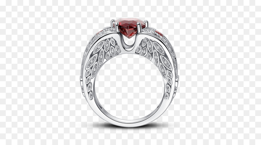 Rubí，Anillo PNG