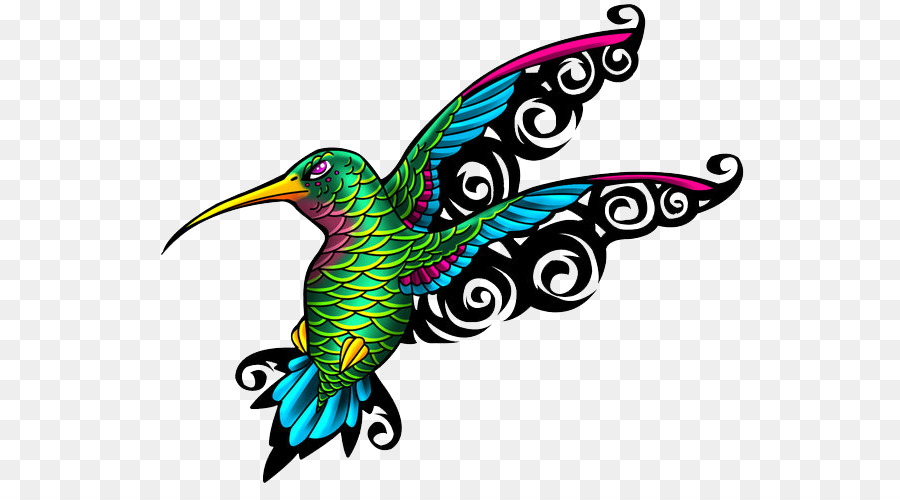 Colibrí，Tatuaje PNG