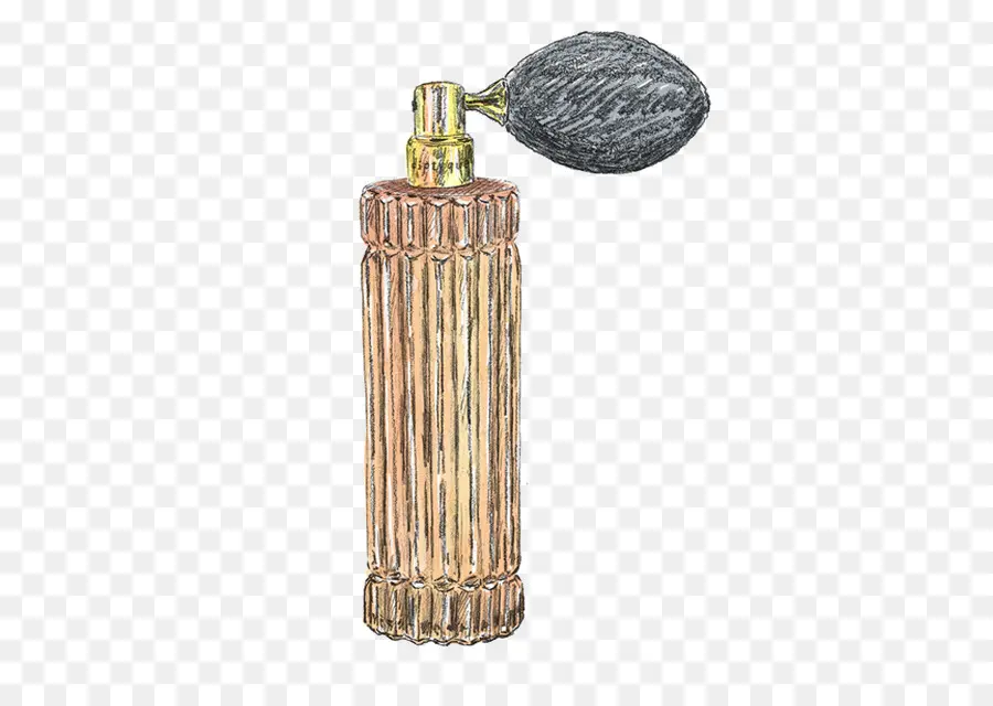 Botella De Perfume Vintage，Atomizador PNG