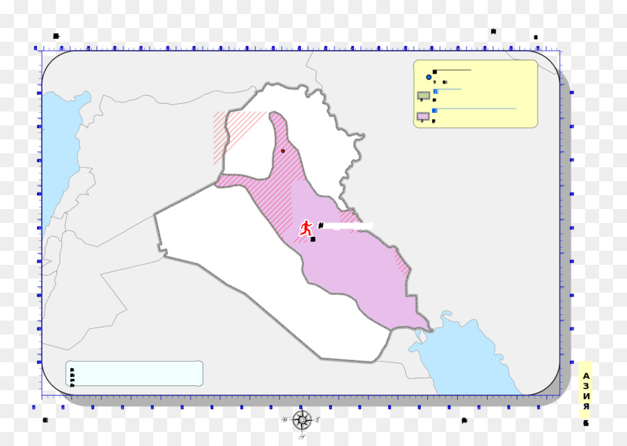 Dhi Qar Gobernación，Mapa PNG