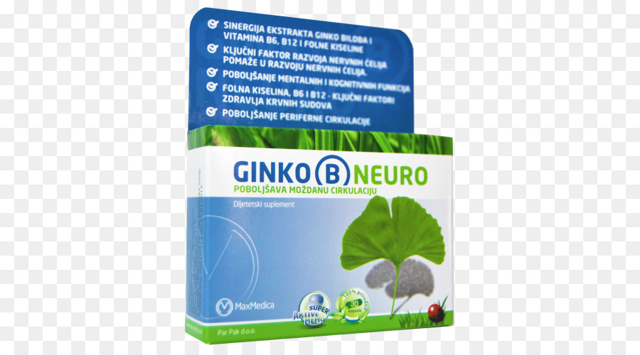 Ginkgo Biloba，Suplemento Dietético PNG