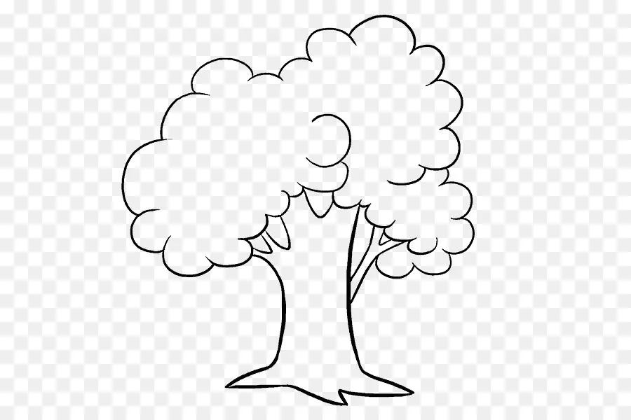 Dibujo，Árbol PNG