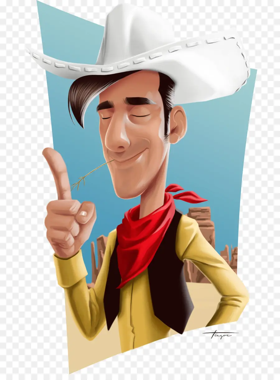 Morris，Lucky Luke PNG