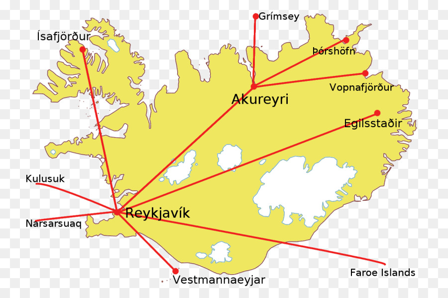 Mapa De Islandia，Reikiavik PNG