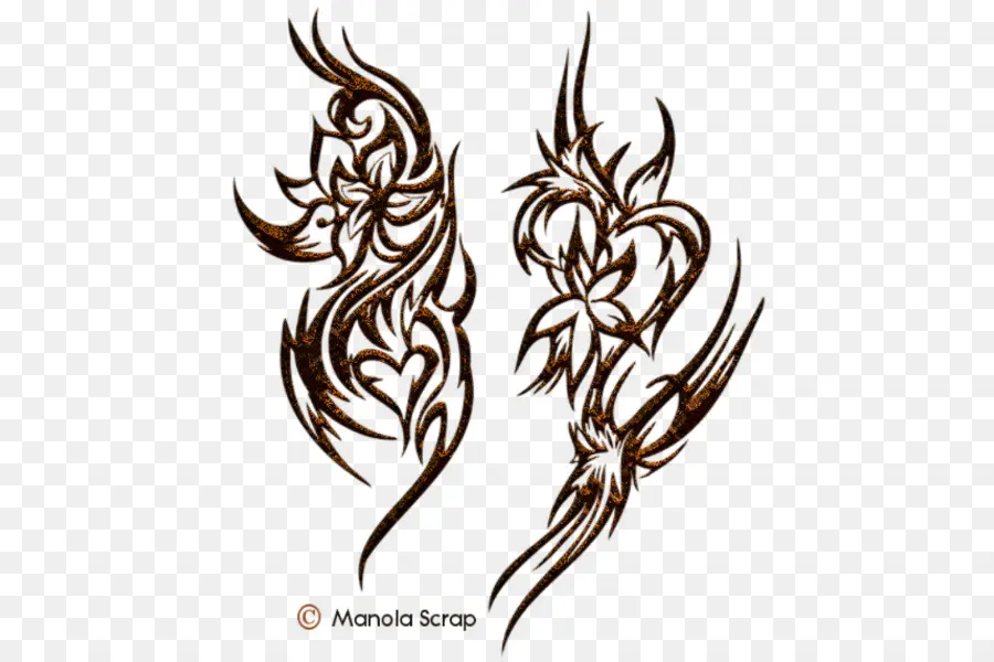 Tatuajes Tribales，Diseño PNG