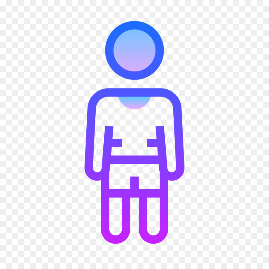 Icono De Persona，Azul PNG