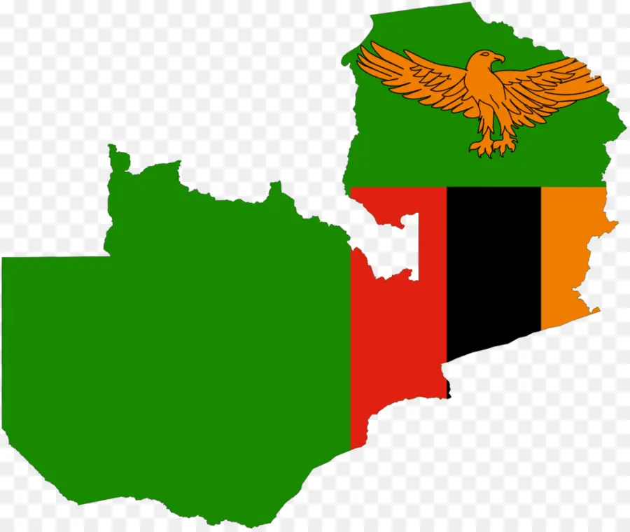 Mapa De Zambia，Bandera PNG