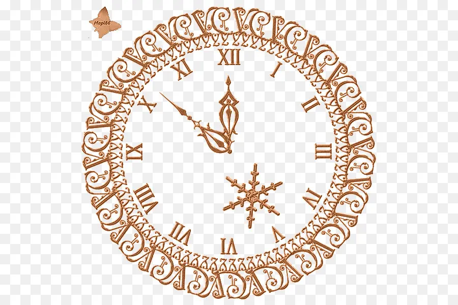 Año Nuevo，Reloj PNG