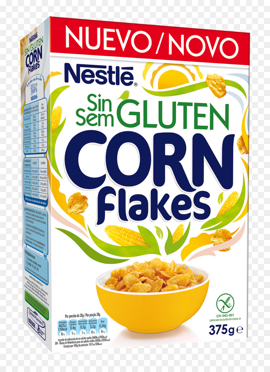 Copos De Maíz，Los Cereales Para El Desayuno PNG