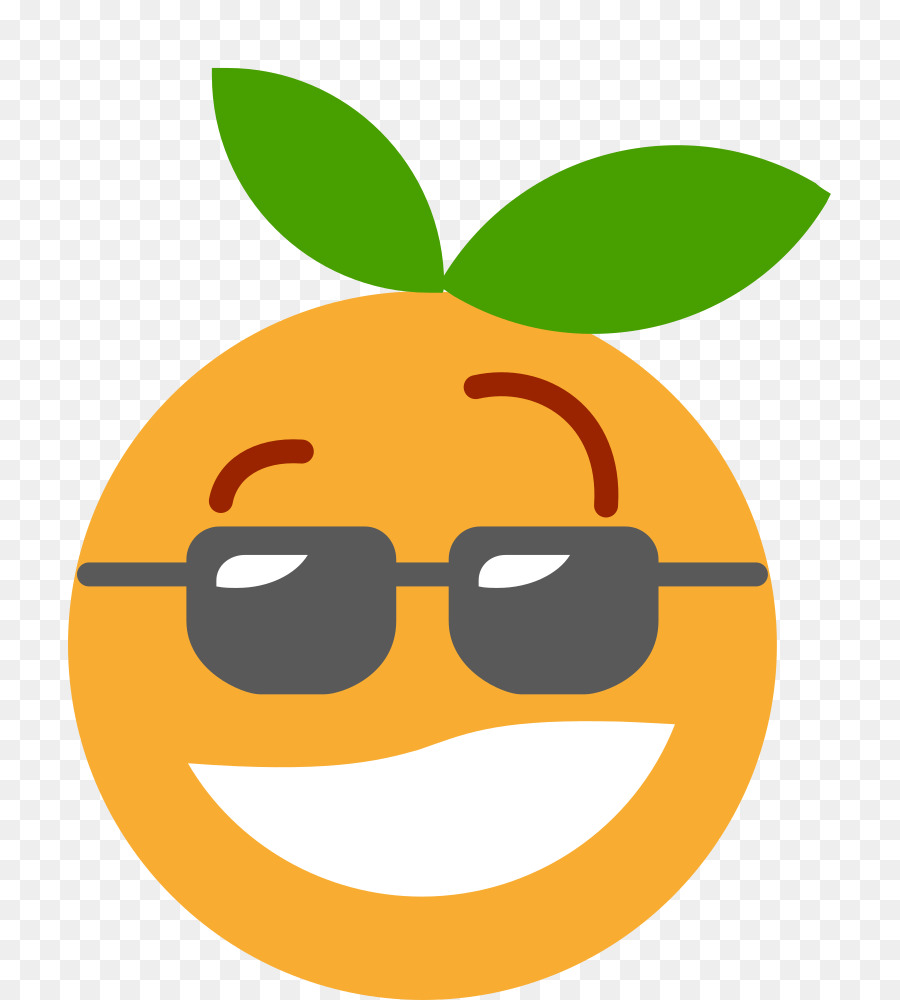 Emoji Naranja，Fruta PNG