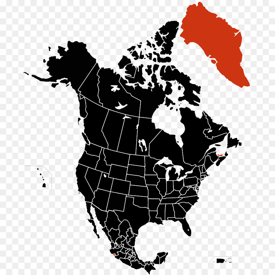 Estados Unidos，Mapa PNG