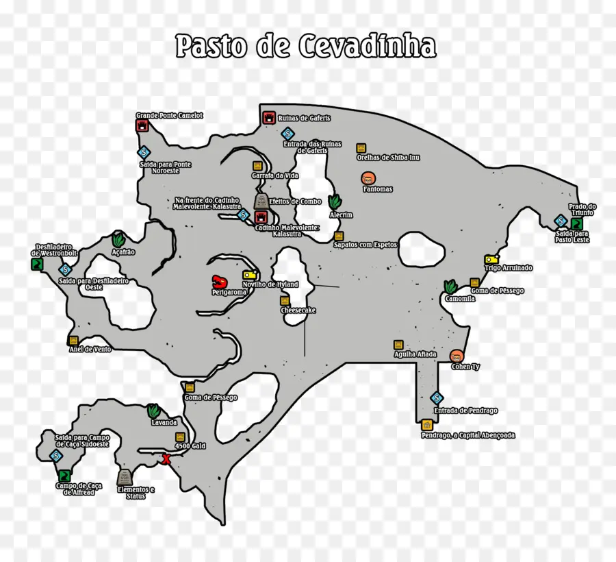 Cuentos De Zestiria，Mapa PNG