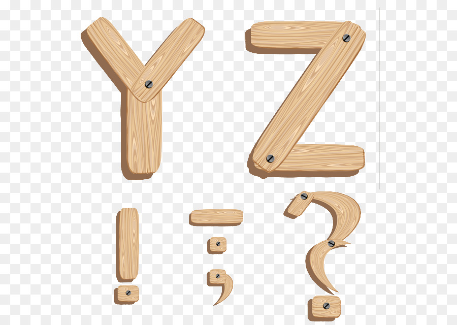 Letras De Madera，Letras PNG