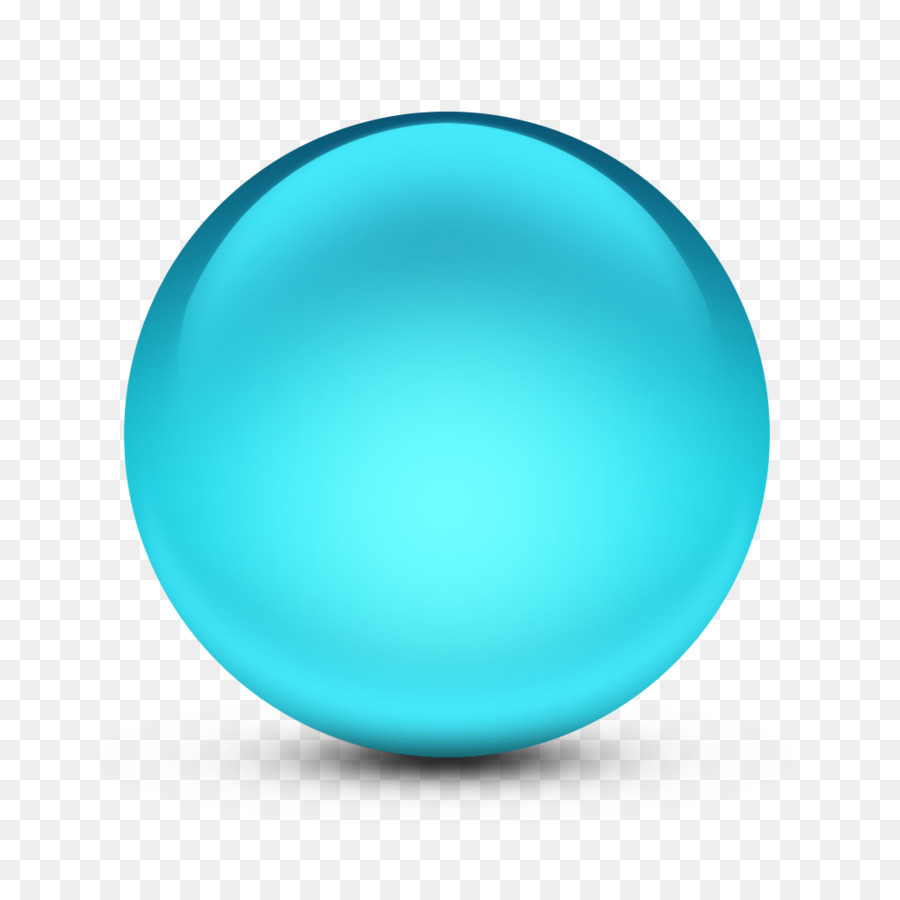 Esfera Azul，Pelota PNG