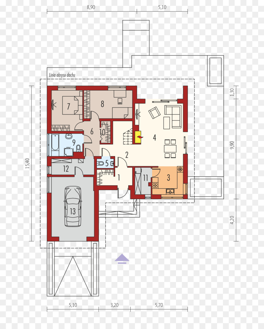 Plan De Piso，Casa Plan De PNG