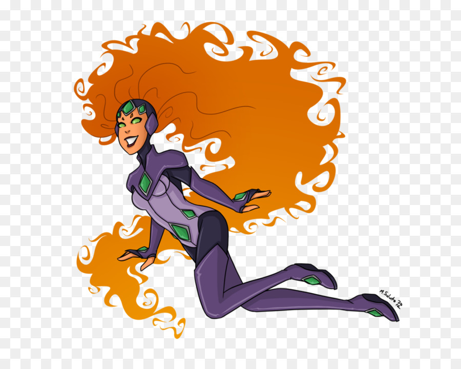 Starfire，Cuervo PNG