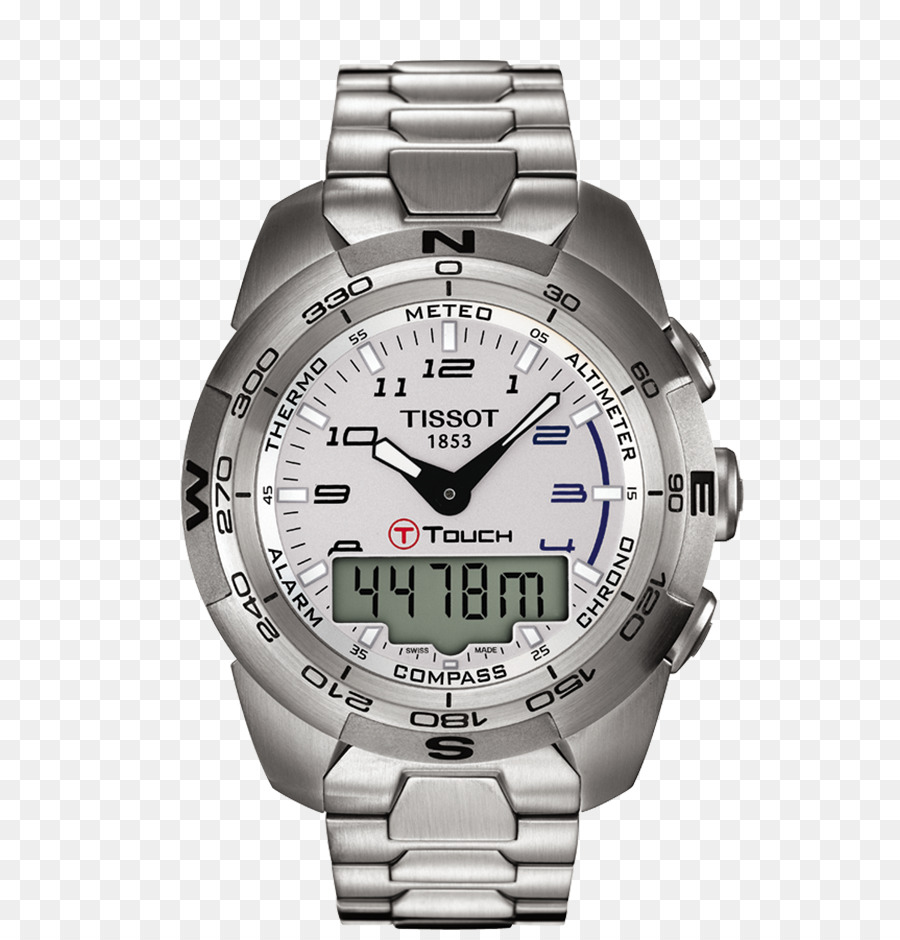 Tissot，Tissot Ttouch Ii De Titanio PNG