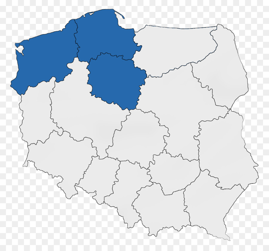 Polonia，Mapa PNG