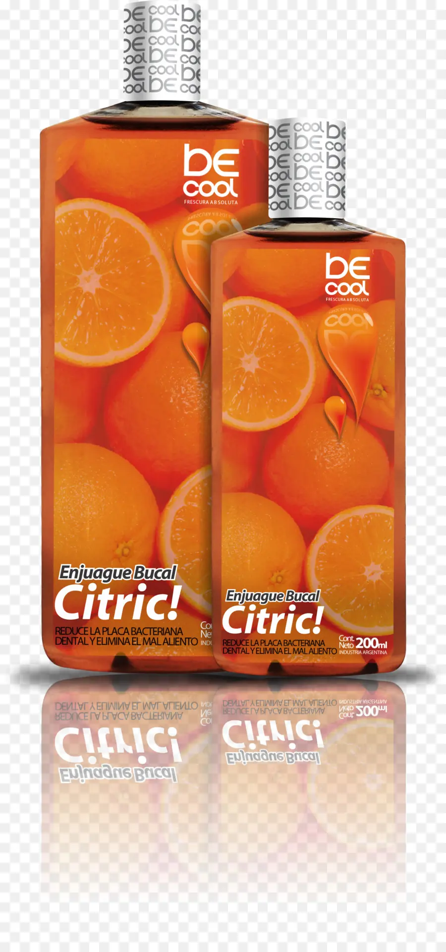 Botellas De Enjuague Bucal De Naranja，Higiene PNG