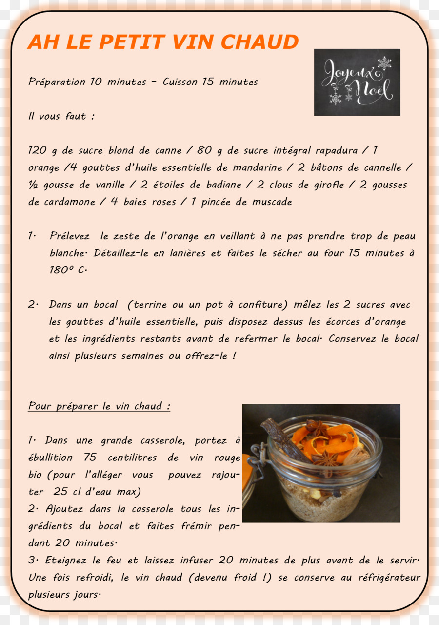 La Comida，Receta PNG