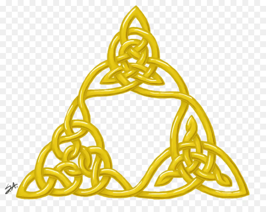 Nudo Celta，Triforce PNG