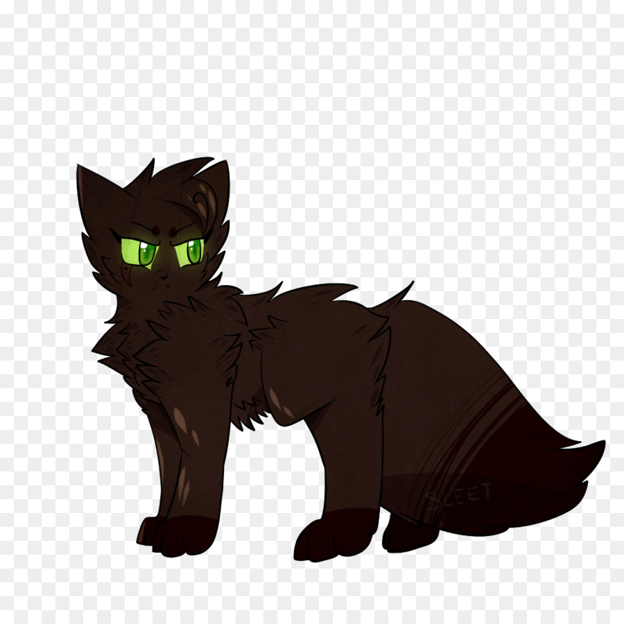 Gato Negro，Dibujos Animados PNG