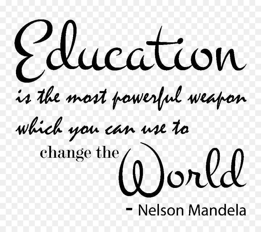 Cita De Educación，Nelson Mandela PNG