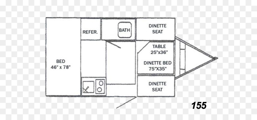 Plan De Piso，Caravana PNG