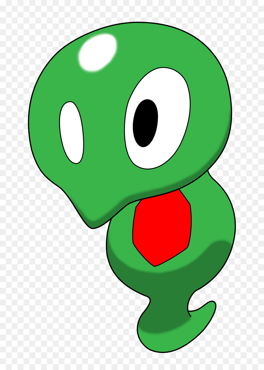 Personaje De Dibujos Animados Verde，Lindo PNG