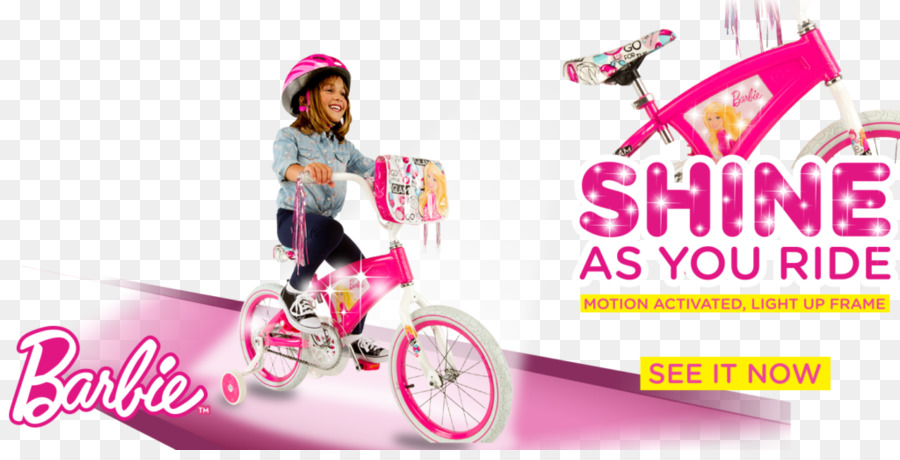 Bicicleta，Barbie PNG