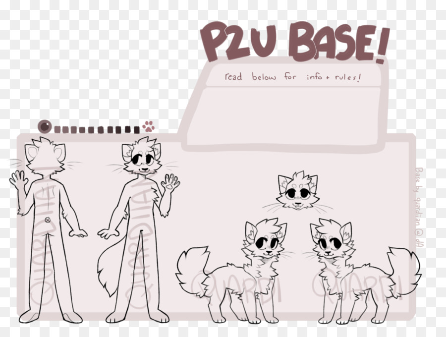 Base De Personaje Peludo，Dibujo PNG