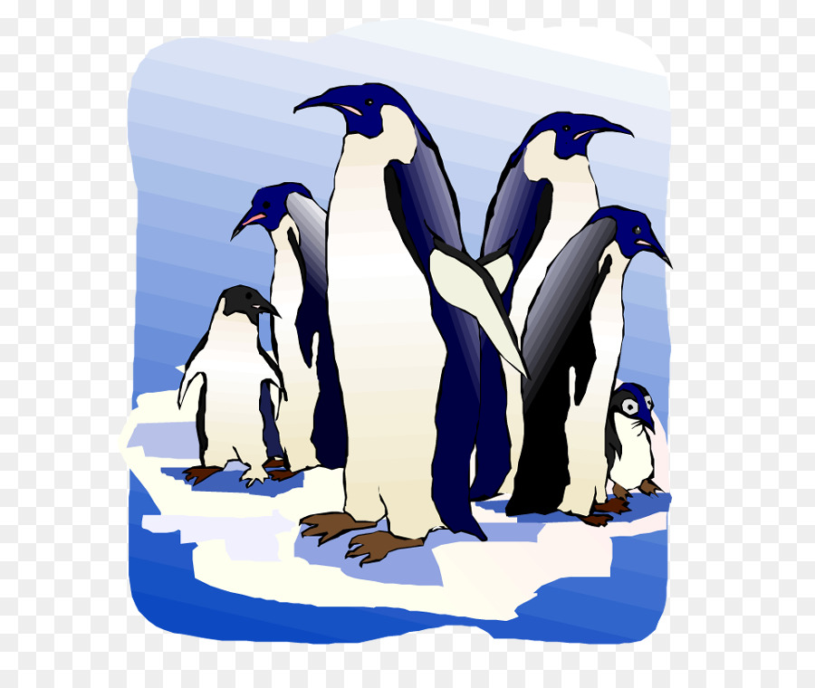 Pingüinos，Hielo PNG