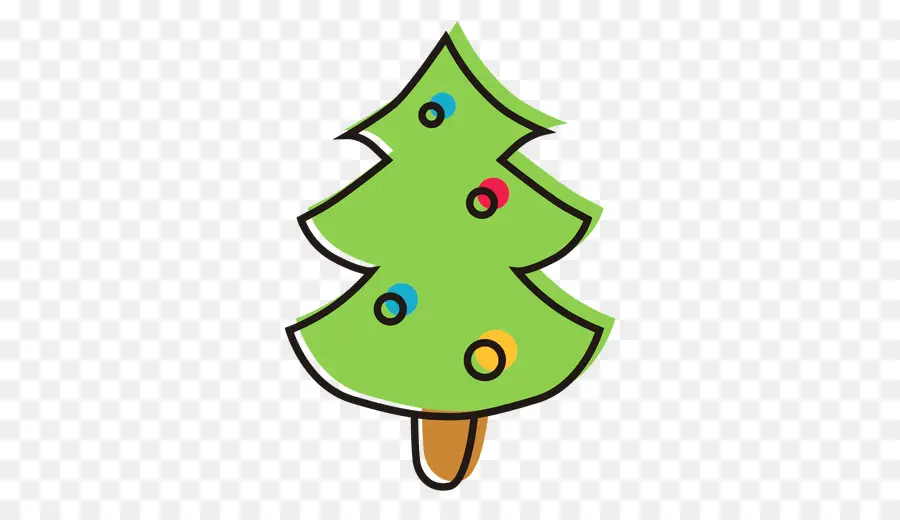 Dibujo，árbol De Navidad PNG