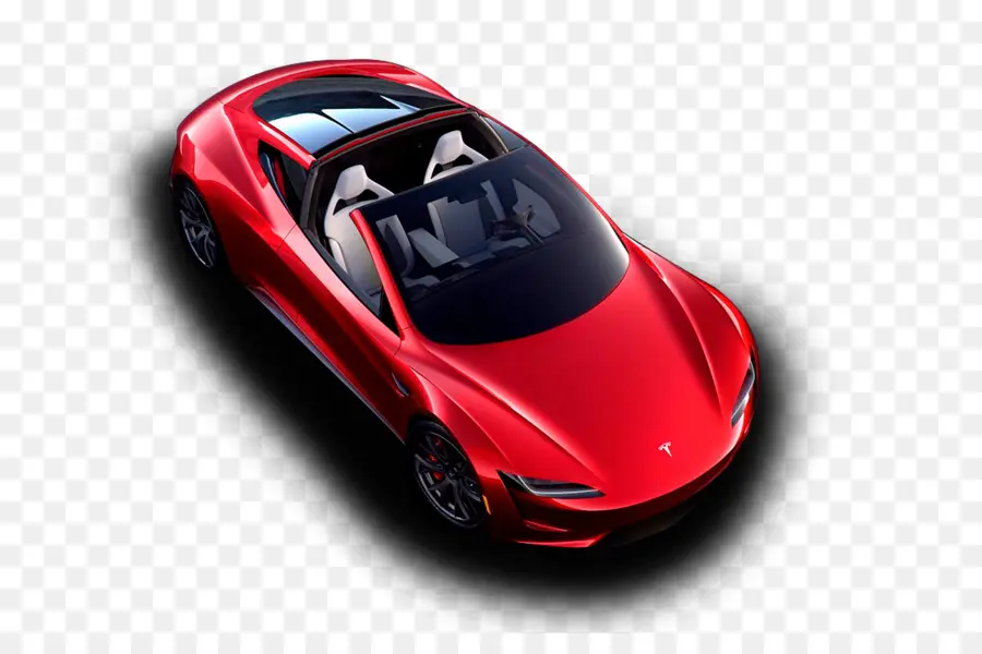 El Tesla Roadster，Coche PNG