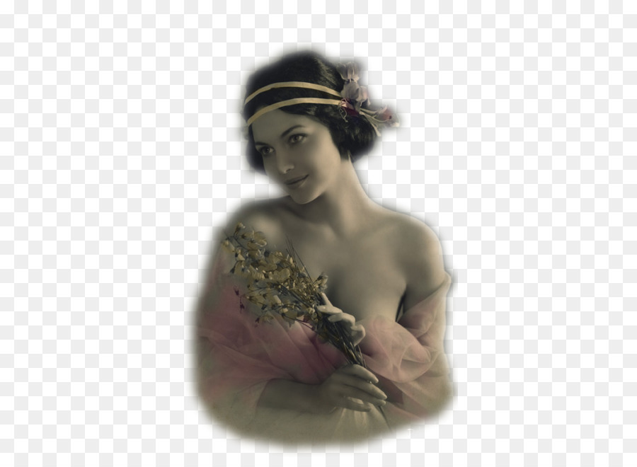 Mujer，Estilo Retro PNG