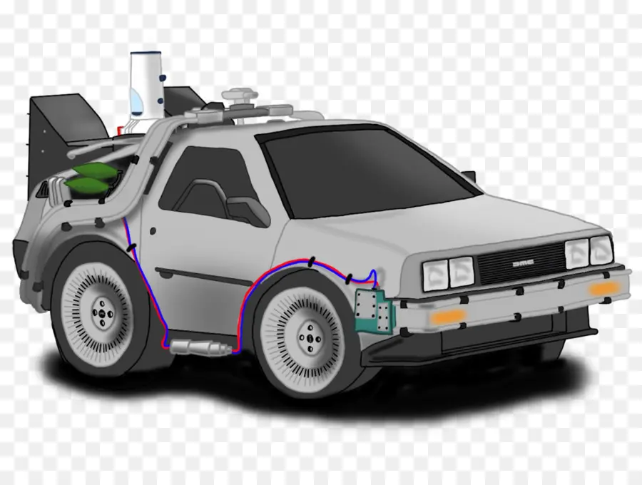 Delorean Dmc12，Auto PNG