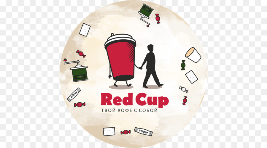 Cafetería，Vaso Rojo PNG