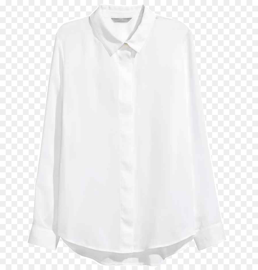 Camisa Blanca，Camisa PNG