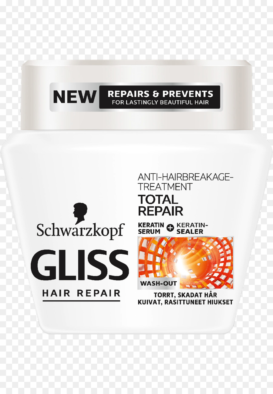 Schwarzkopf Gliss Ultimate Repair Champú，Cabello PNG