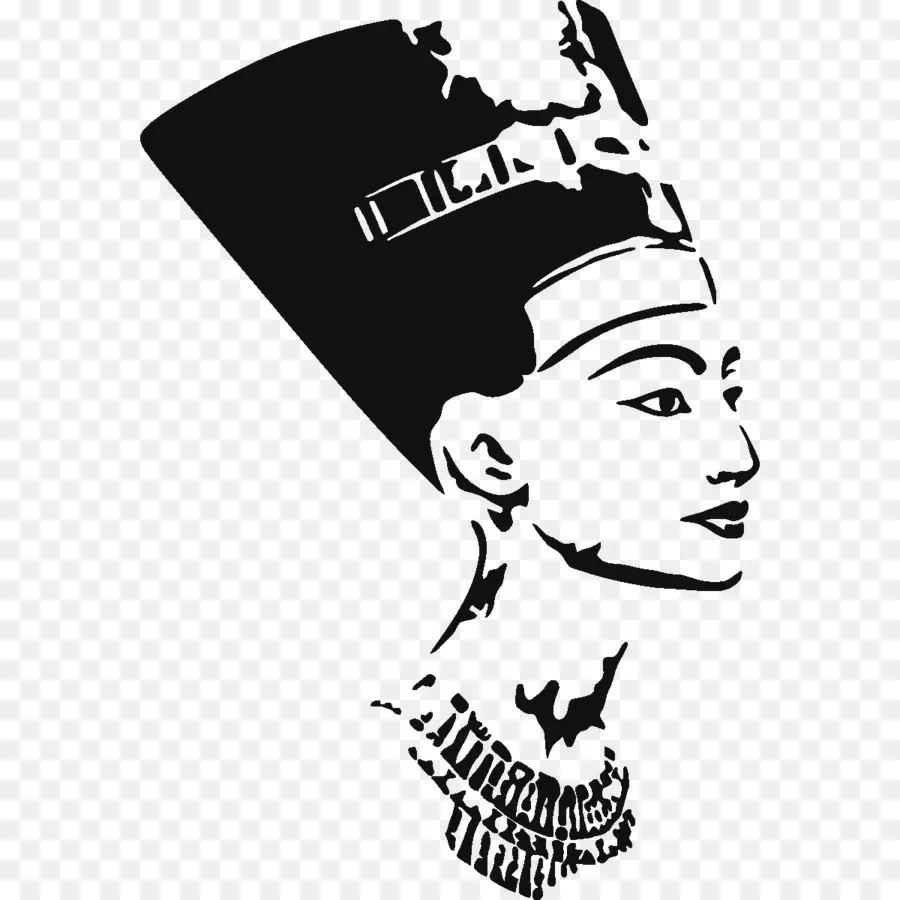 El Busto De Nefertiti，El Antiguo Egipto PNG