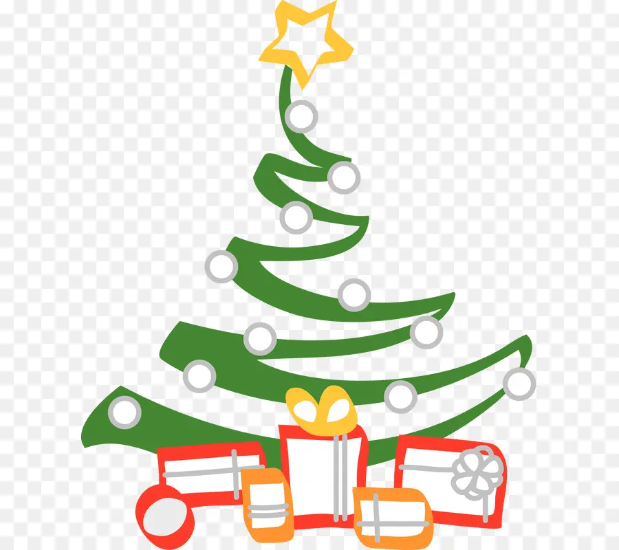 Árbol De Navidad，Decoraciones PNG