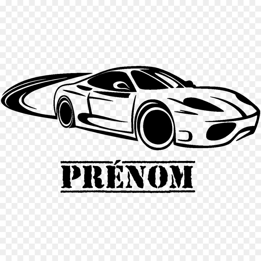 Diseño De Tatuaje De Coche，Auto PNG