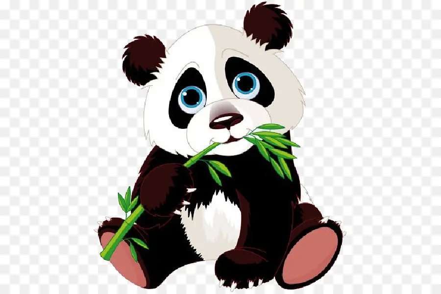 Panda，Bambú PNG