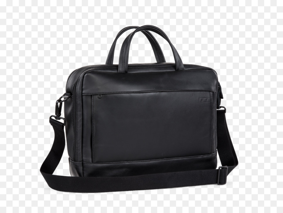 Bolso De Cuero Negro，Maletín PNG